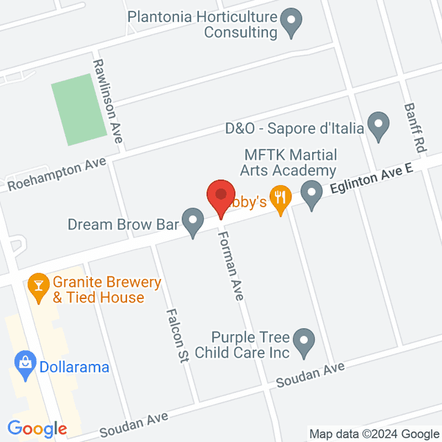 Location for Eglinton + Avenue